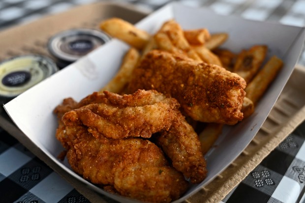 Jimmy's Seafood's Maryland Fried Cat Fish at the 2024 Maryland State Fair. (Kenneth K. Lam/Staff)
